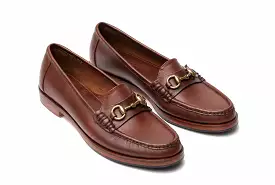 The Bonnie Horsebit Loafers - Chestnut Brown