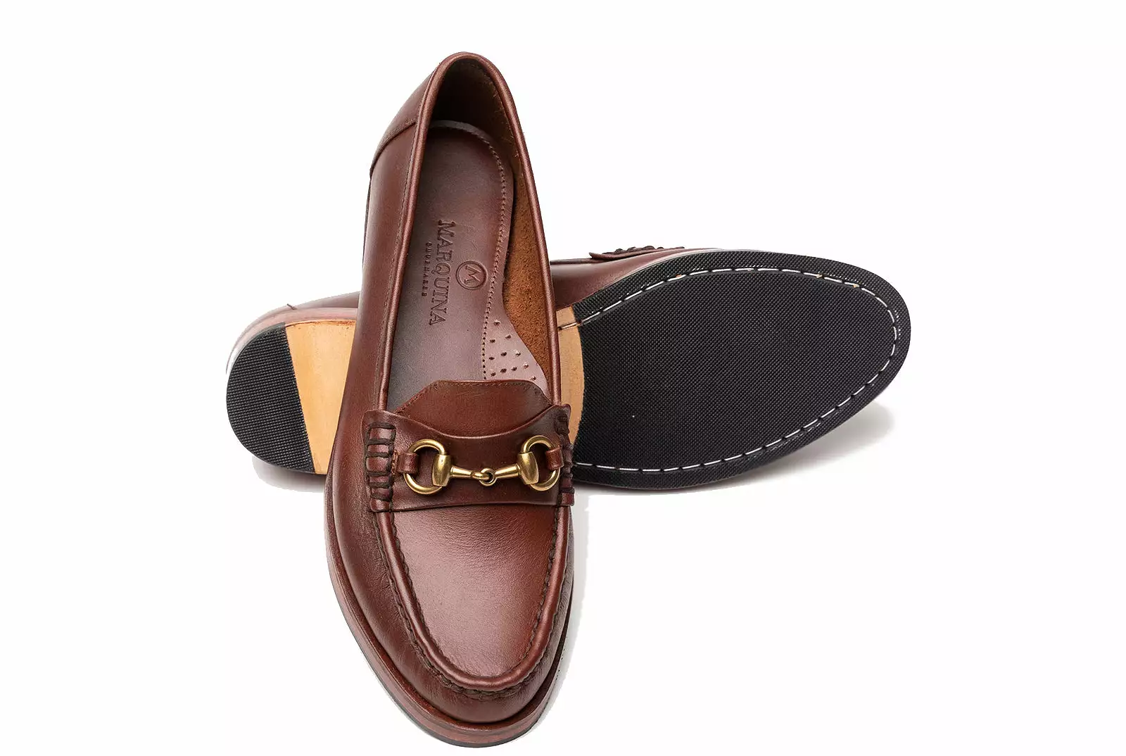 The Bonnie Horsebit Loafers - Chestnut Brown