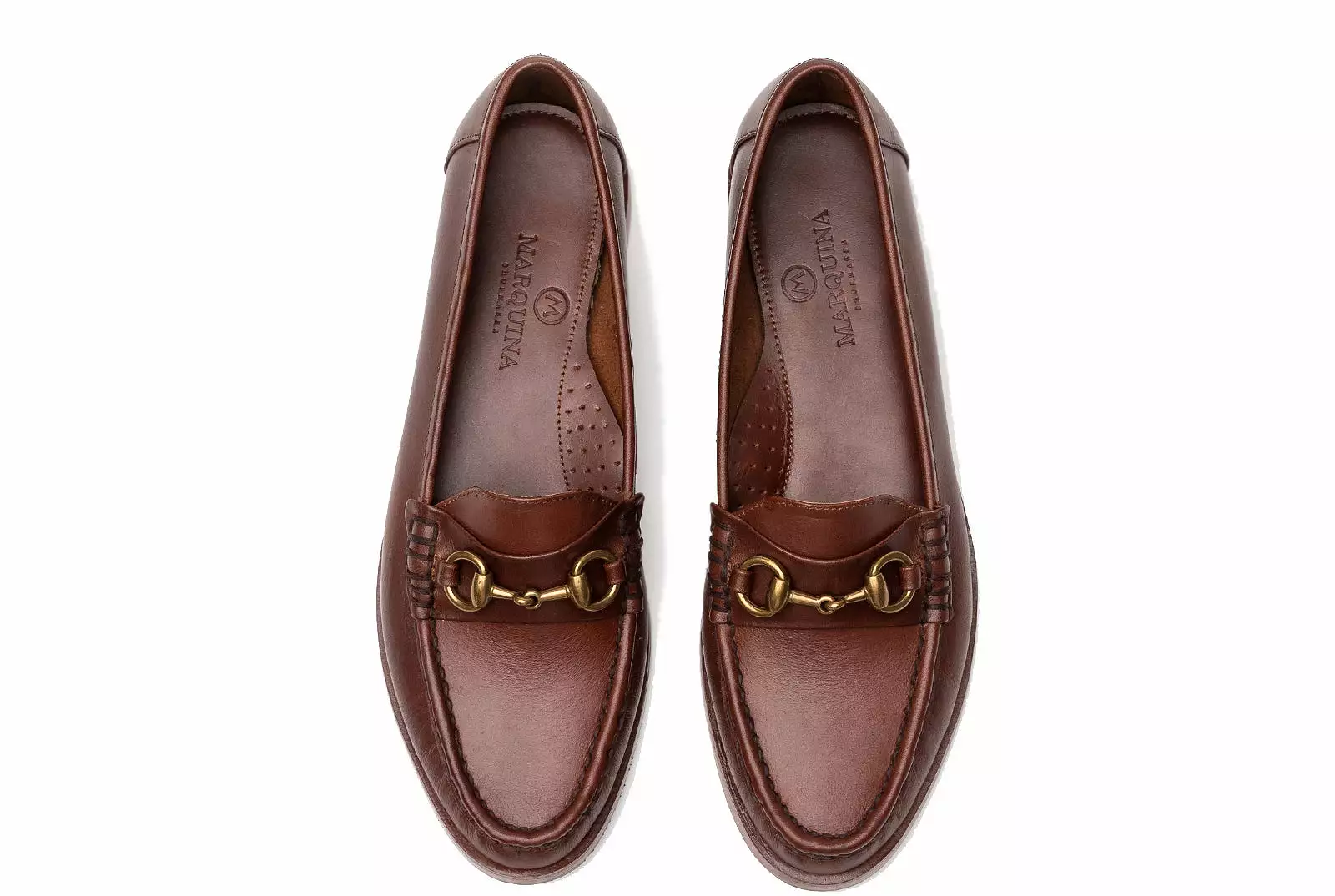 The Bonnie Horsebit Loafers - Chestnut Brown