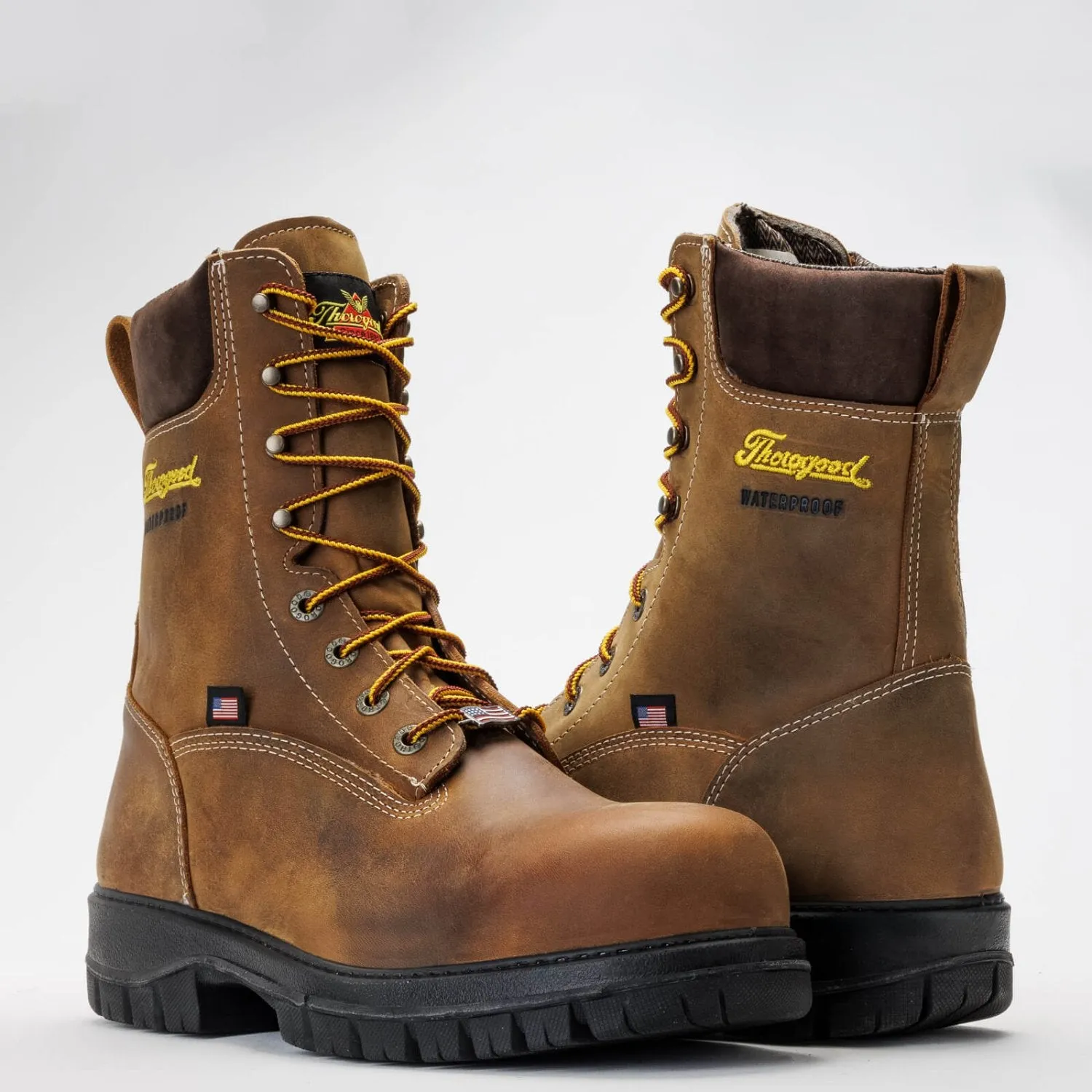 Thorogood Men's Genesis Waterproof EH Nano Comp Toe Work Boot