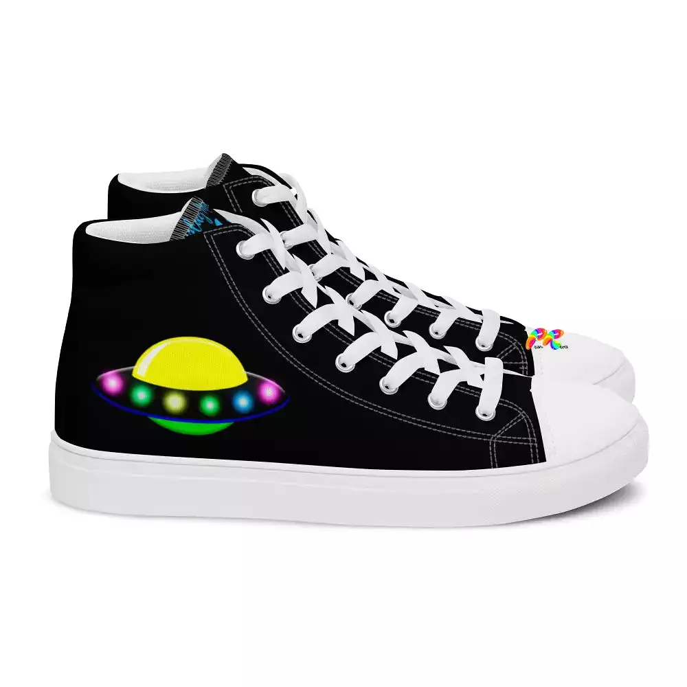 UFO Men’s High Top Canvas Shoes