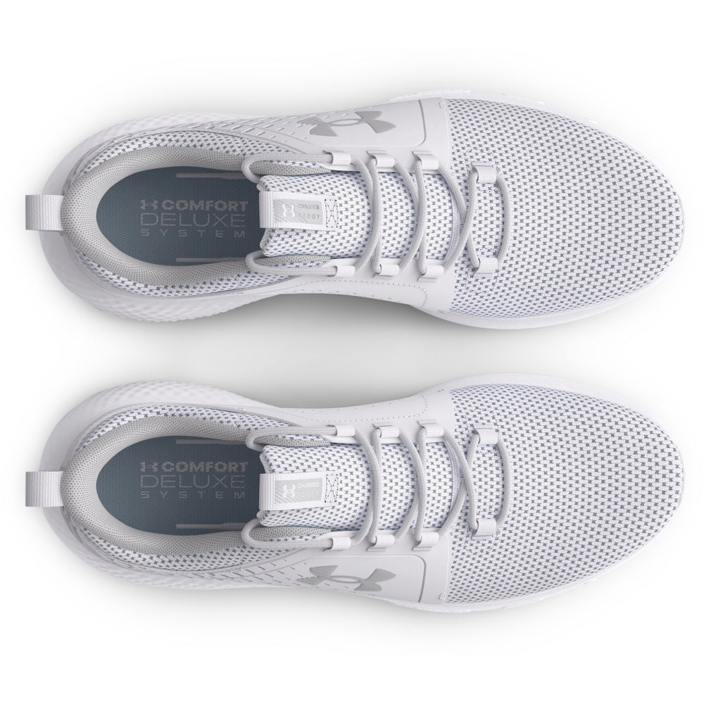 'Under Armour' Women's Charged Decoy - White / White / Halo Grey