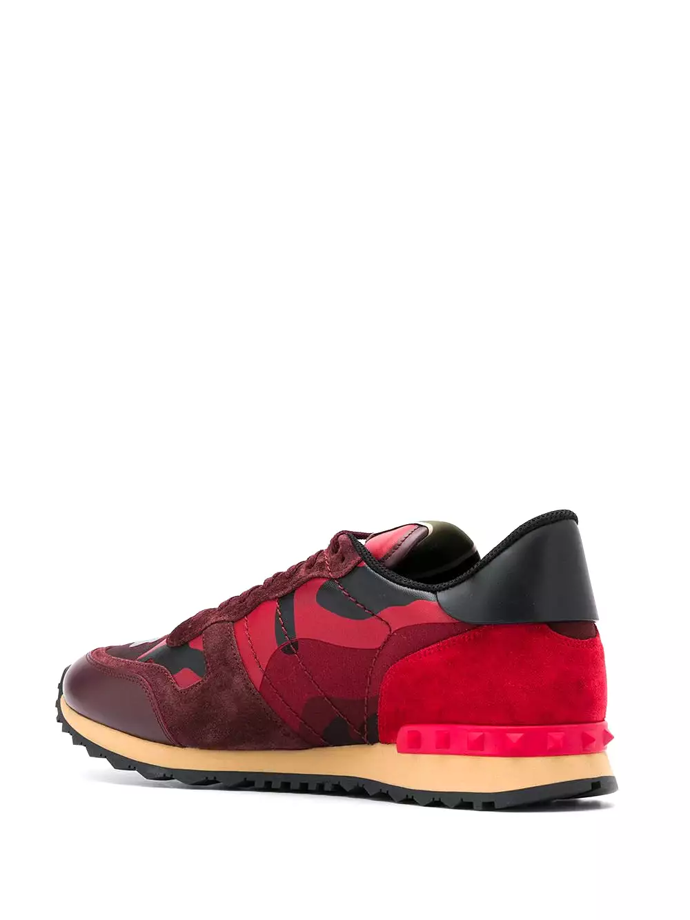 Valentino Garavani Men's Rockrunner Sneakers - CAMO/RED