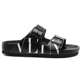 Valentino Garavani X Birkenstock 1774 Mens's Arizona Sandals - VLTN BLACK