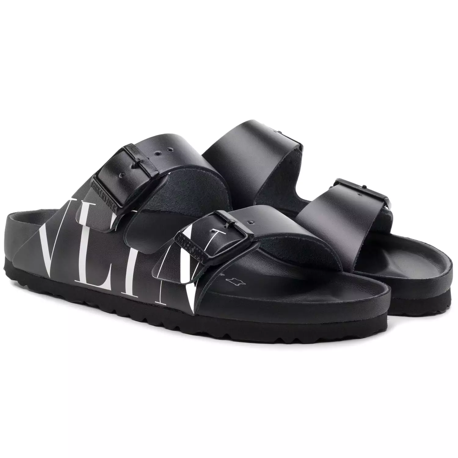 Valentino Garavani X Birkenstock 1774 Mens's Arizona Sandals - VLTN BLACK