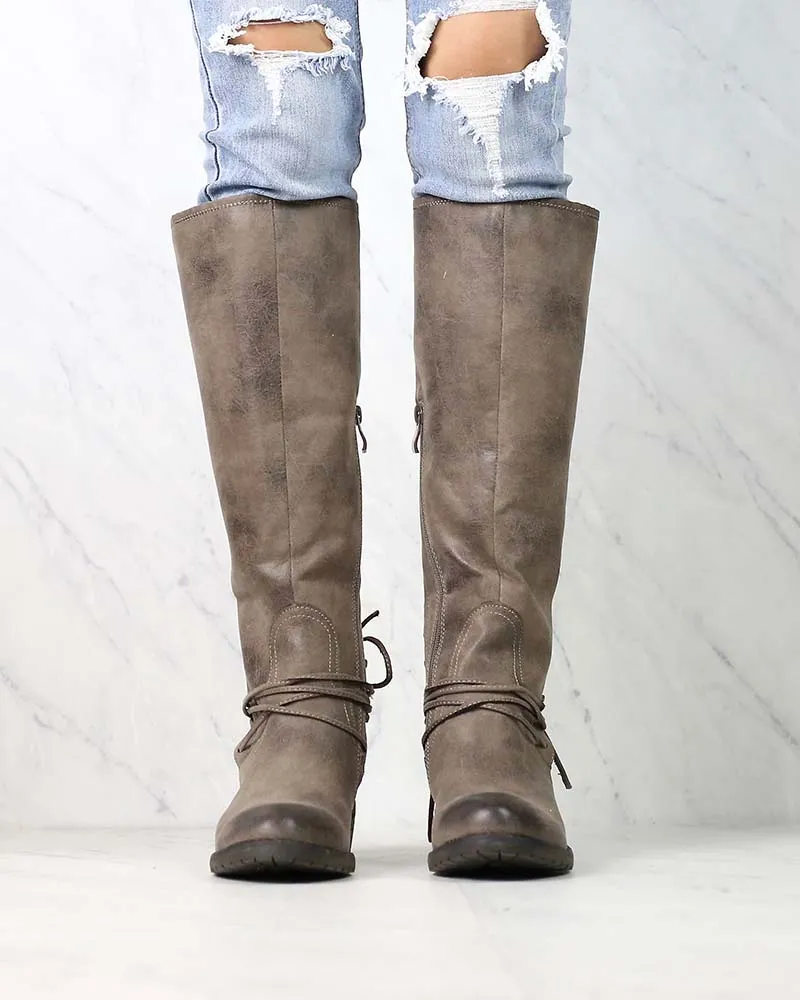 Very Volatile - Miraculous Knee High Zip Boot in More Colors