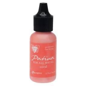 Vintaj Patina, Opaque Permanent Ink For Metal, Coral (0.5 Ounce)