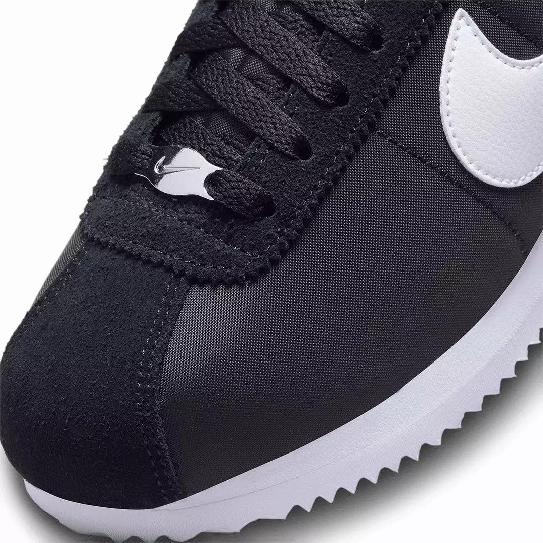 WMN'S CORTEZ TXT 'BLACK/WHITE'