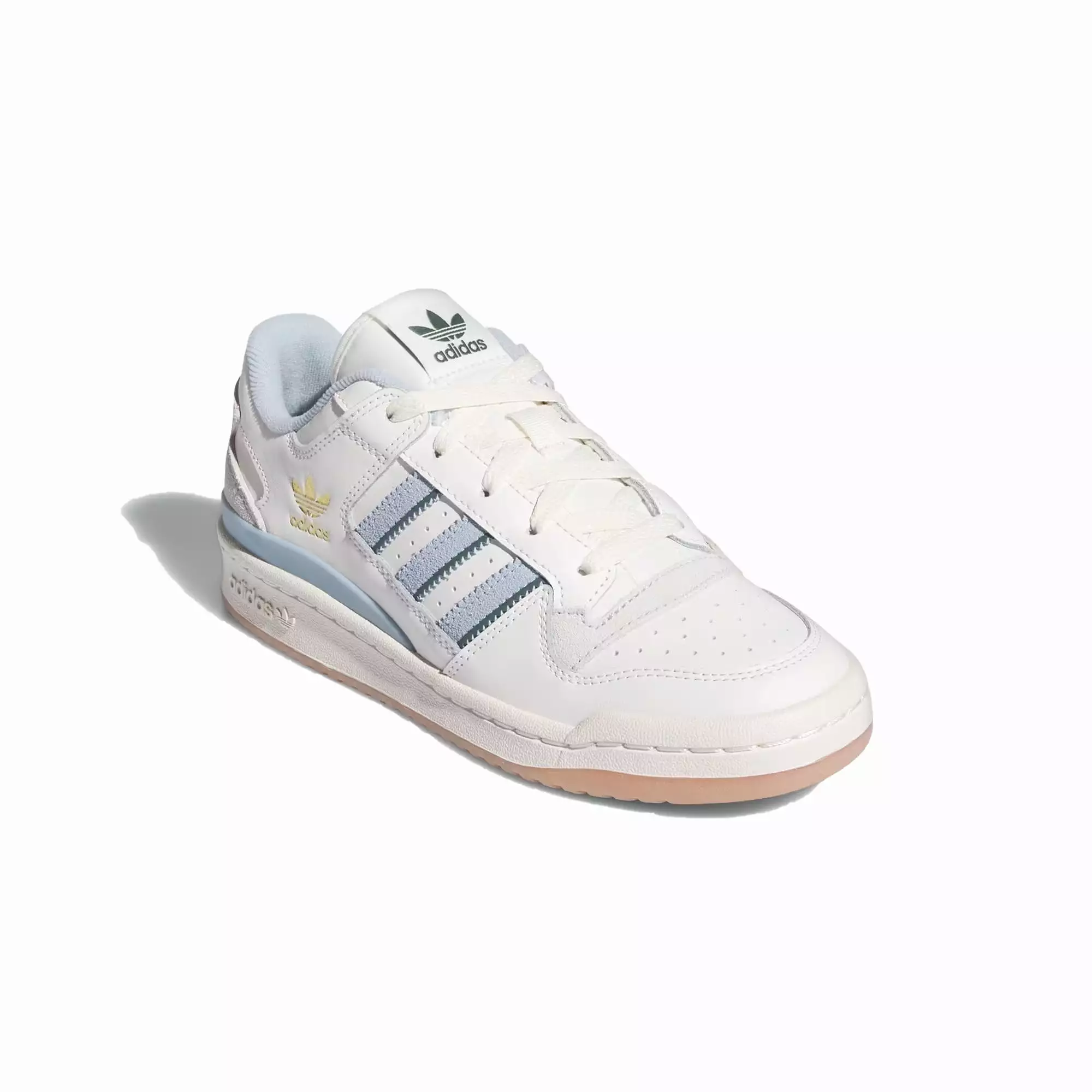 WMN'S FORUM LOW CL 'CLOUD WHITE/WONER BLUE F23/CREAM WHITE'