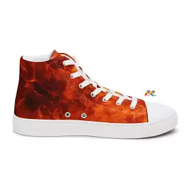 Women’s Fire High Top Canvas Shoes